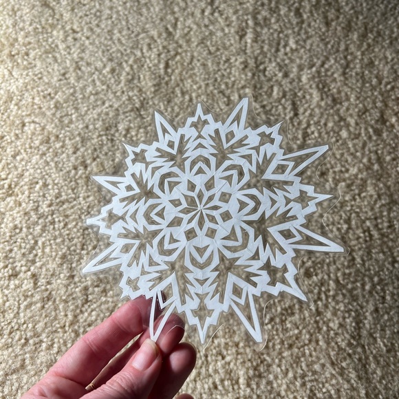 Decorations snowflakes - Picture 3 of 4